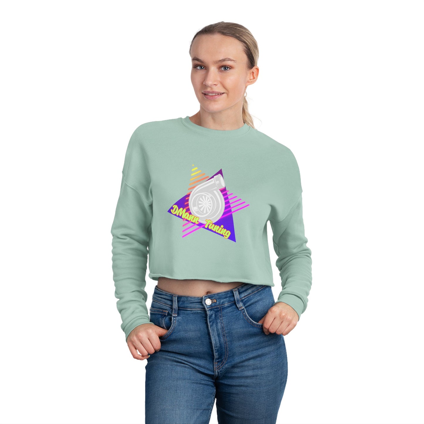 Cropped Womens DMann Tuning Sweatshirt