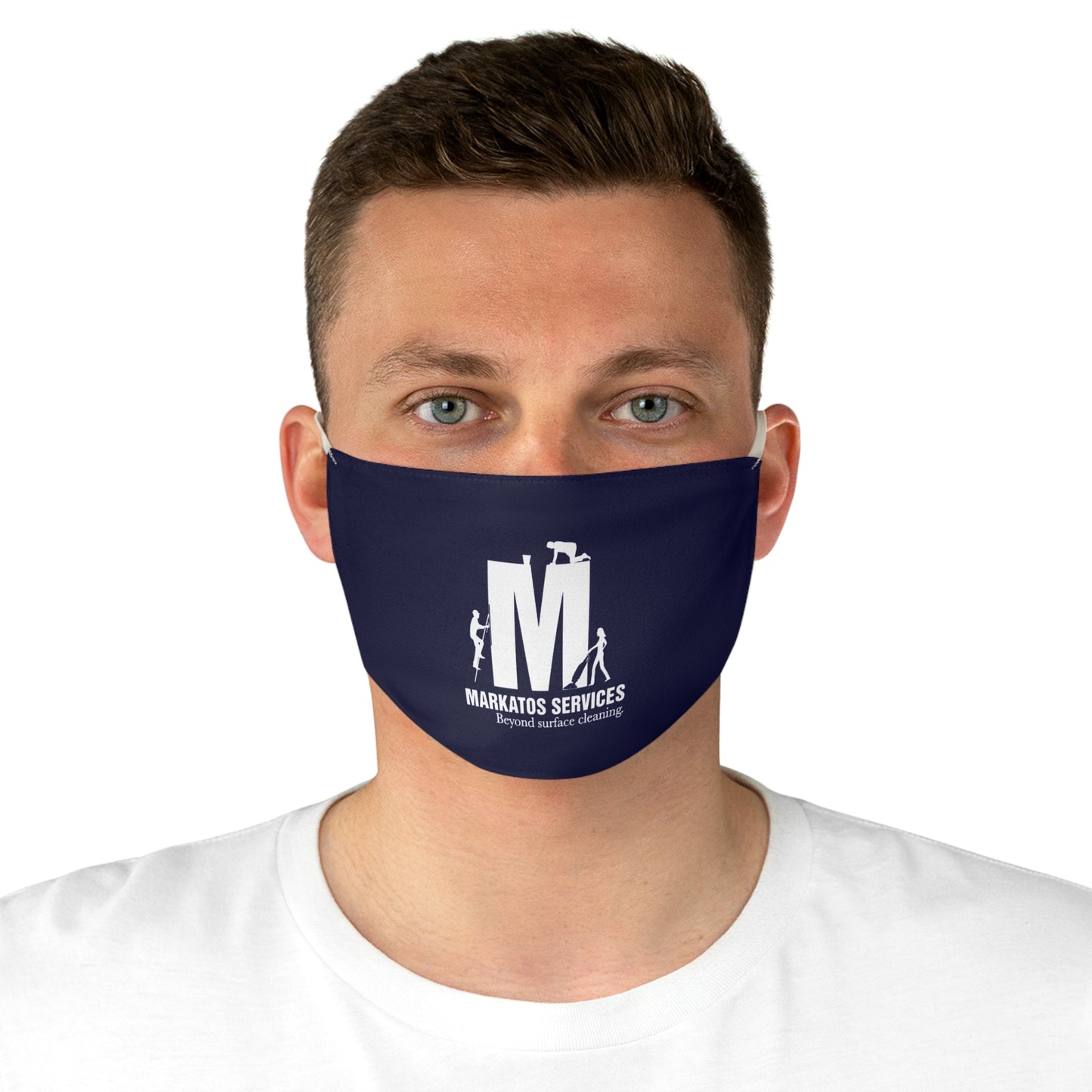 Markatos Services Logo Face Mask