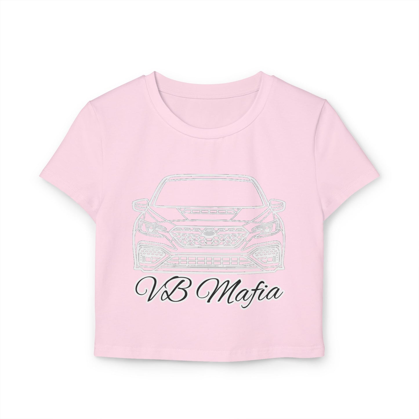 VBMafia — Women's Baby Tee "All Builds One Family"