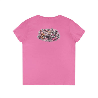 Blush, Bronzer & Boost V-Neck Tee