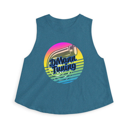 DMann Tuning Sunset -Women's Crop Top