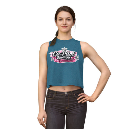 Co-Pilot Energy Crop Top — "Passenger Princess" Graphic Women’s Tank