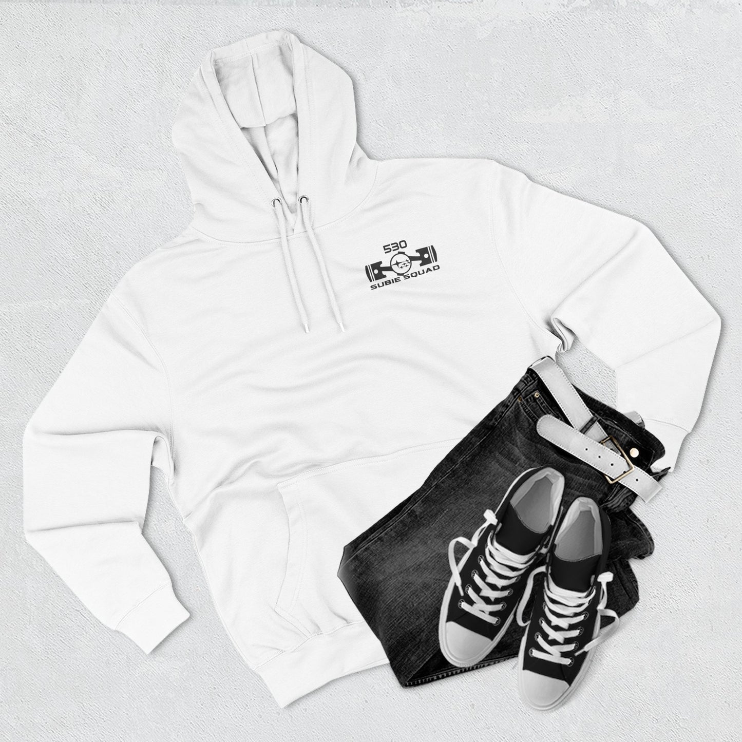 Subie Squad 530 Hoodie – Fleece Pullover