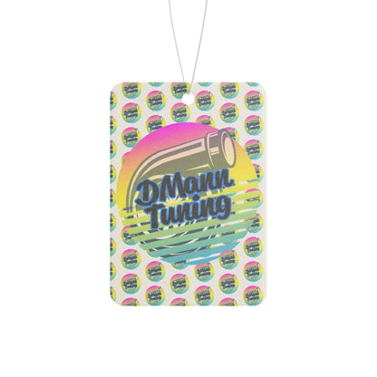 DMann Tuning Car Air Freshener – Sunset Logo