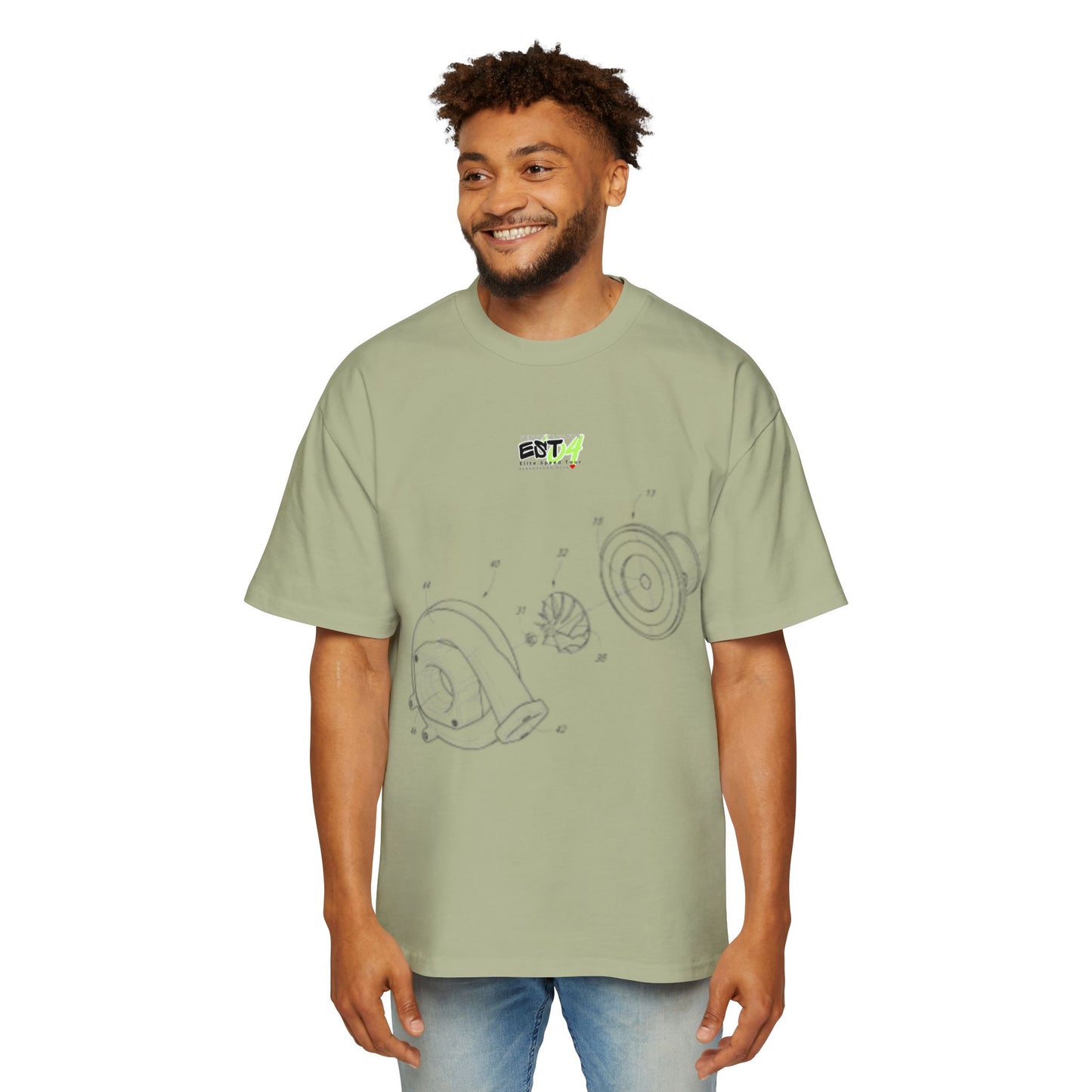 Men's Heavy Oversized ESTPA