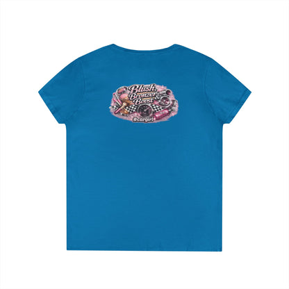 Blush, Bronzer & Boost V-Neck Tee
