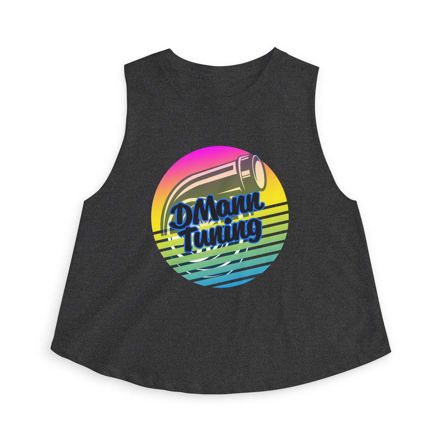 DMann Tuning Sunset -Women's Crop Top