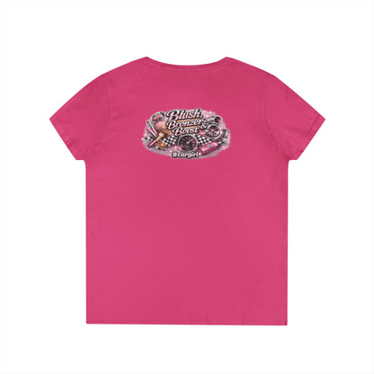 Blush, Bronzer & Boost V-Neck Tee