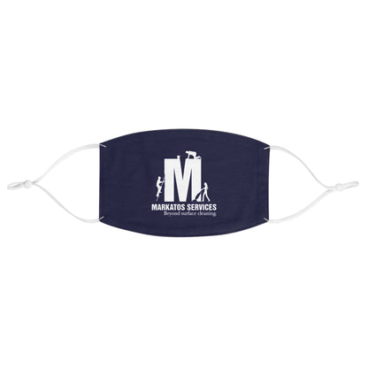 Markatos Services Logo Face Mask