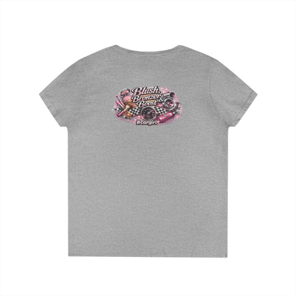 Blush, Bronzer & Boost V-Neck Tee