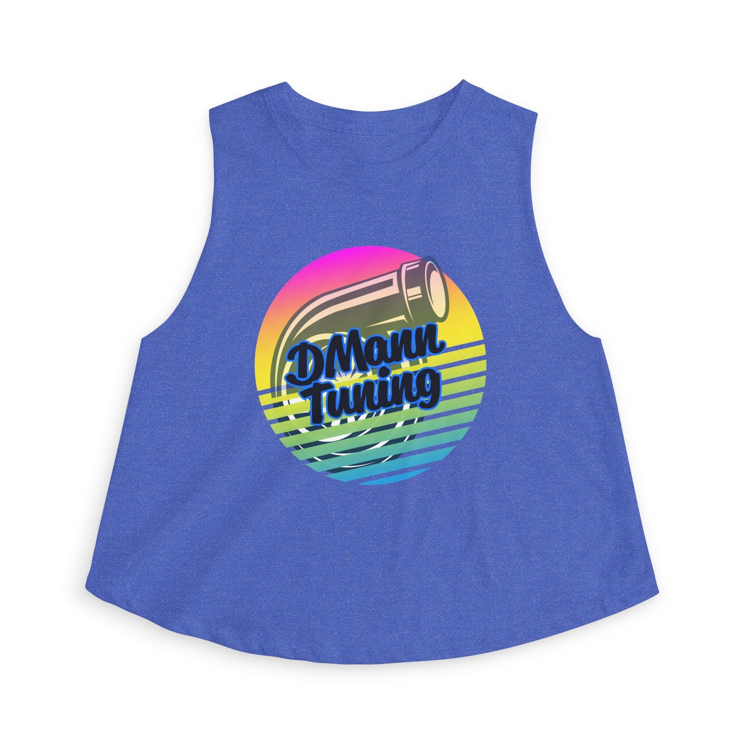 DMann Tuning Sunset -Women's Crop Top