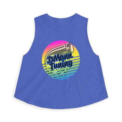 DMann Tuning Sunset -Women's Crop Top