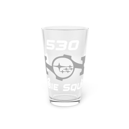 Pint Glass — 530 Subaru Boxer Squad 16oz Glass