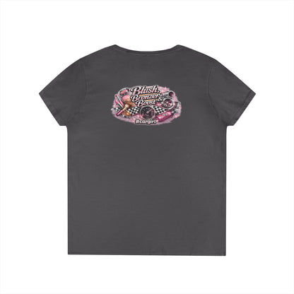Blush, Bronzer & Boost V-Neck Tee