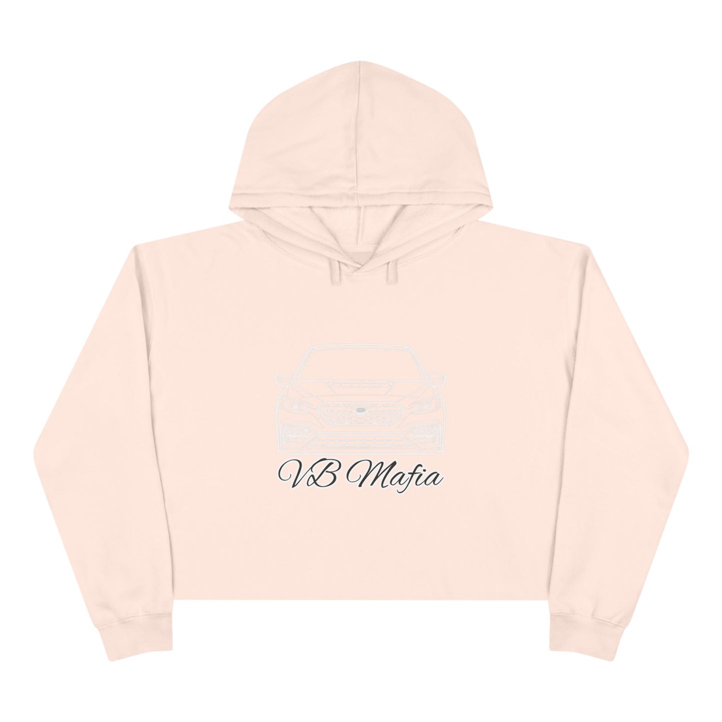 VBMafia Cropped Hoodie —  "All Builds One Family"