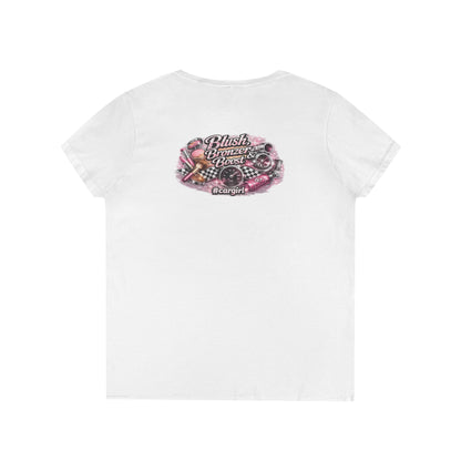 Blush, Bronzer & Boost V-Neck Tee