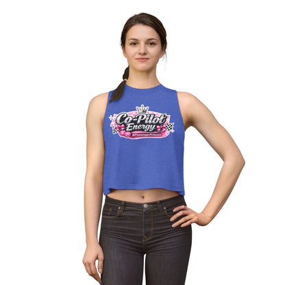 Co-Pilot Energy Crop Top — "Passenger Princess" Graphic Women’s Tank