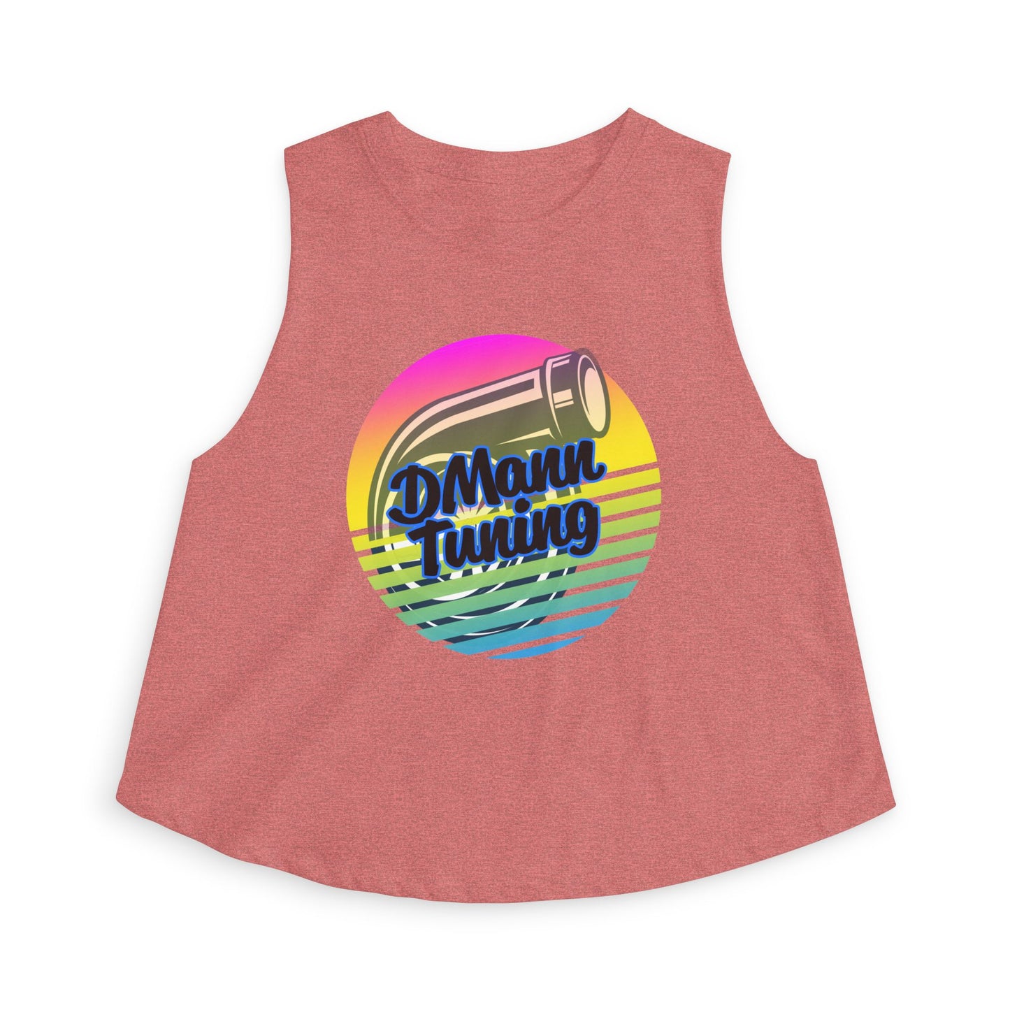 DMann Tuning Sunset -Women's Crop Top