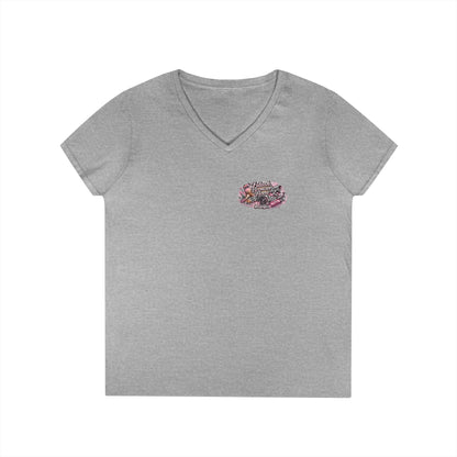 Blush, Bronzer & Boost V-Neck Tee