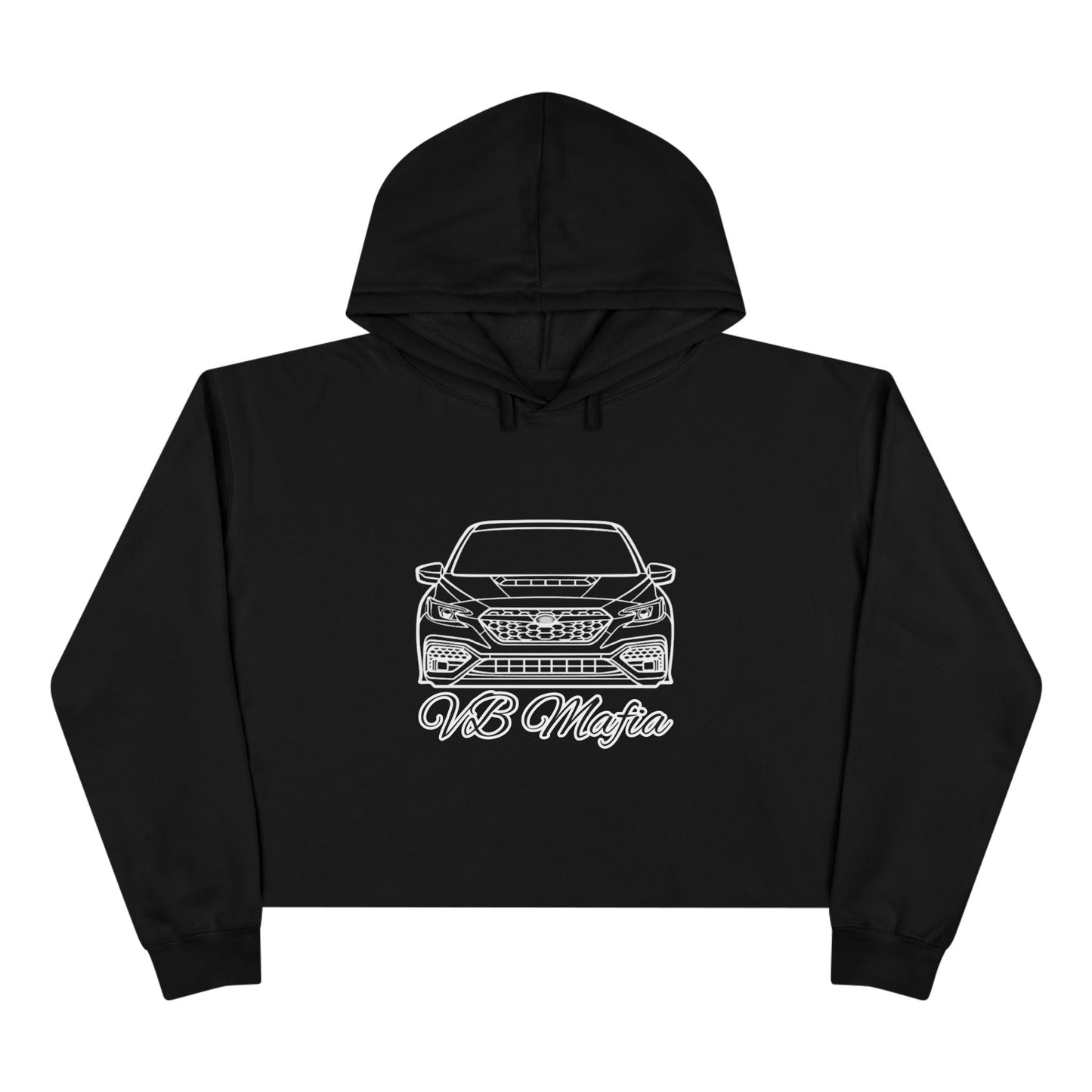 VBMafia Cropped Hoodie —  "All Builds One Family"