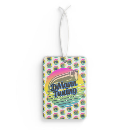 DMann Tuning Car Air Freshener – Sunset Logo