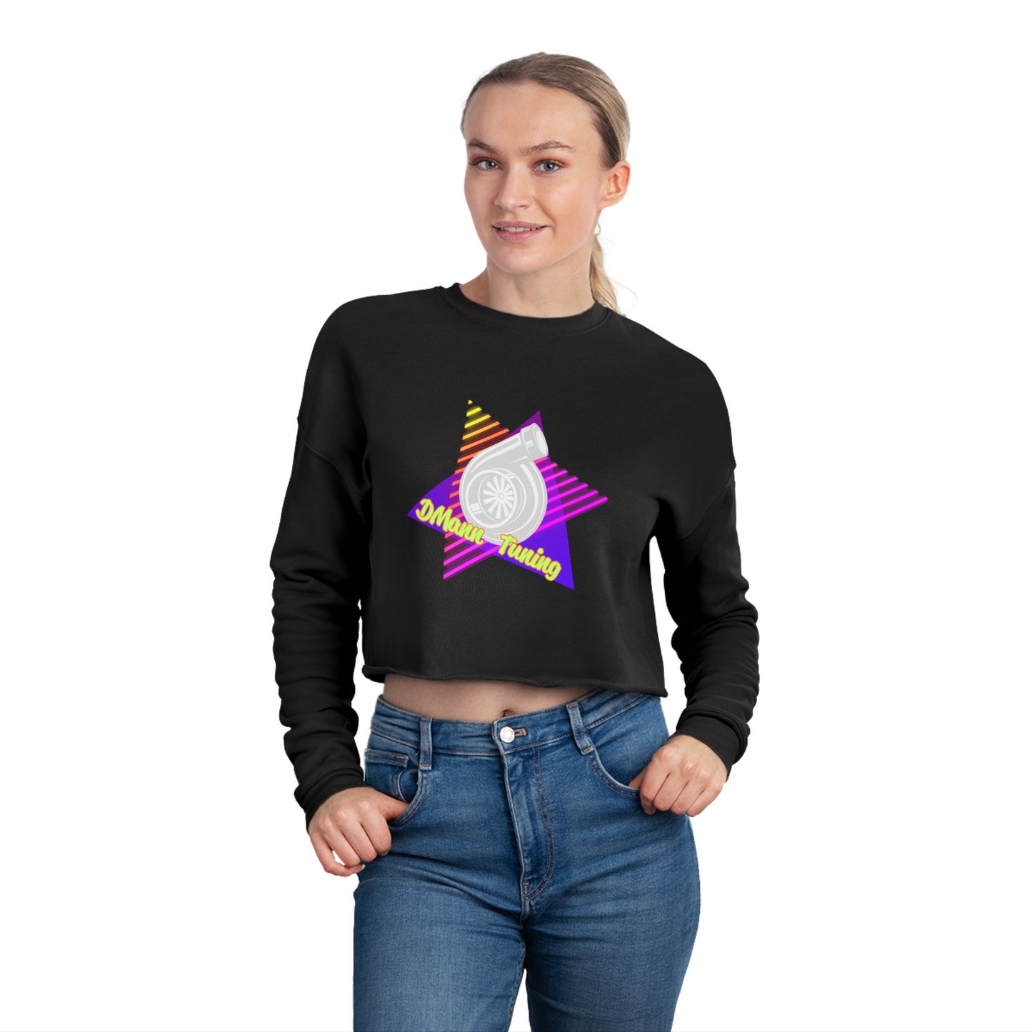 Cropped Womens DMann Tuning Sweatshirt