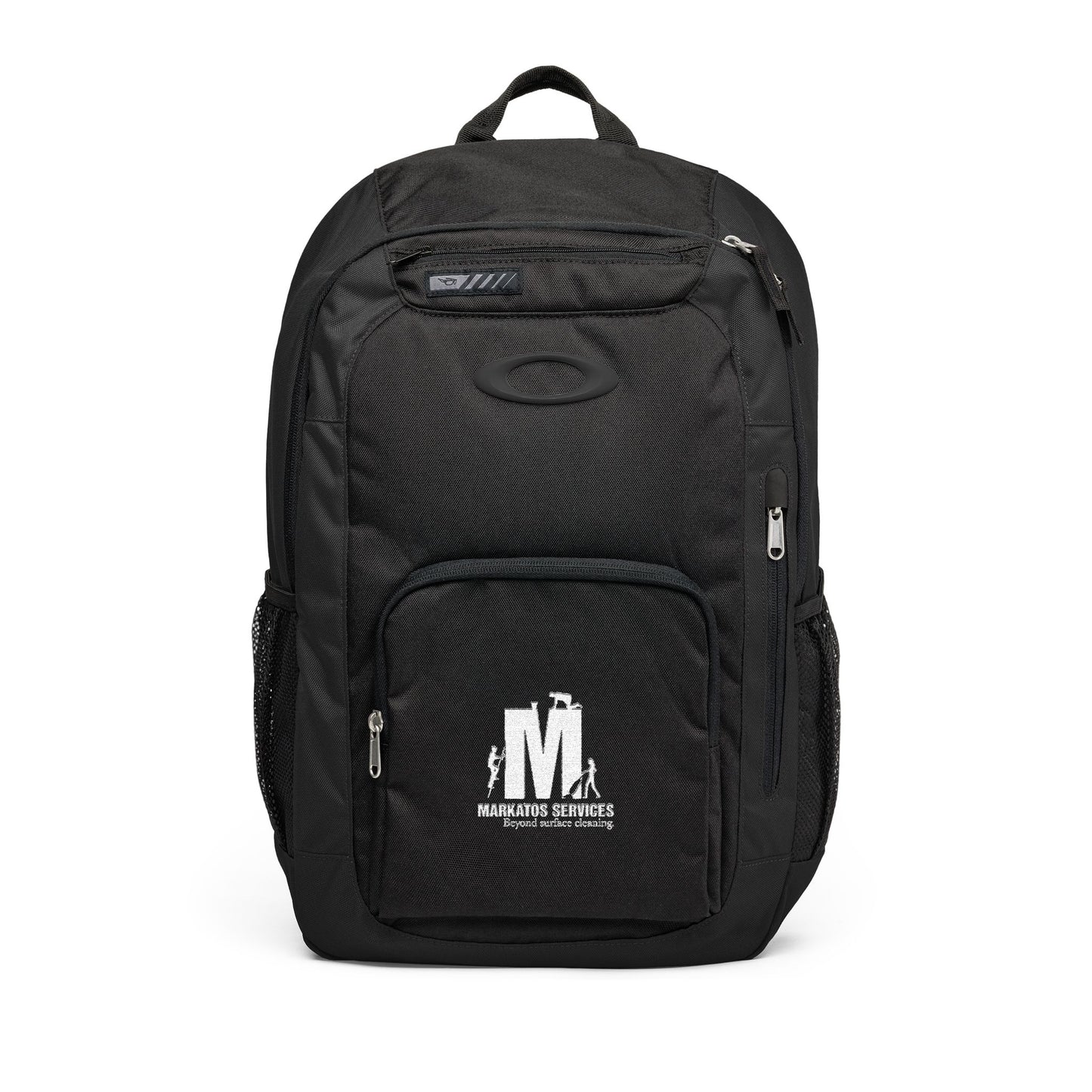 Markatos Services  22L Logo Backpack – Durable Everyday & Travel Pack