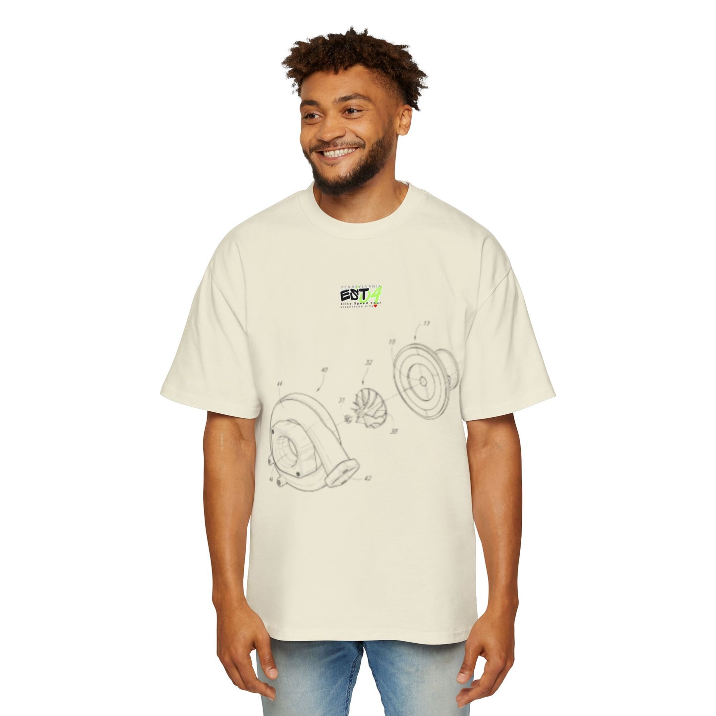 Men's Heavy Oversized ESTPA