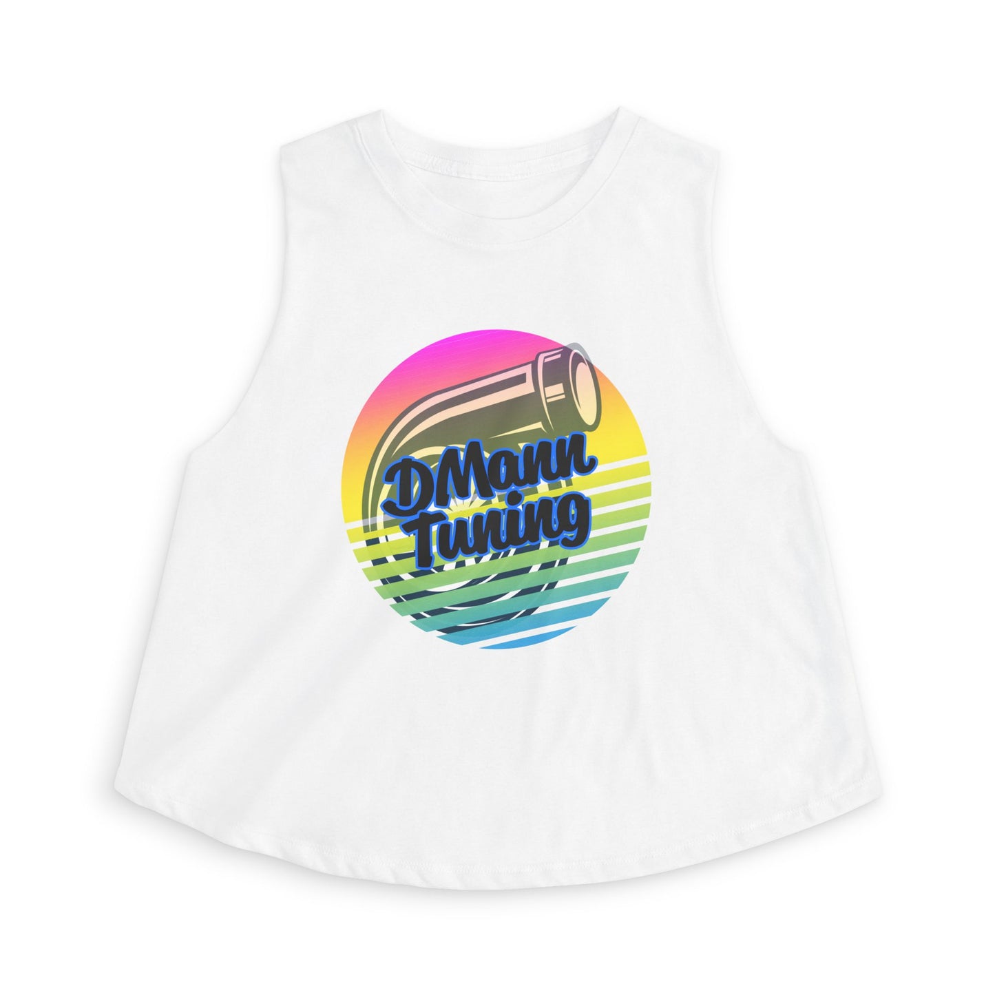 DMann Tuning Sunset -Women's Crop Top