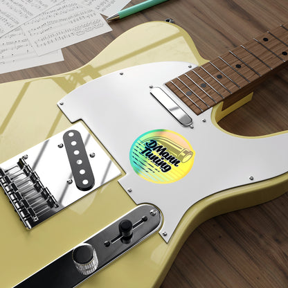 DMann Tuning - Sunset Holographic Die-Cut Sticker