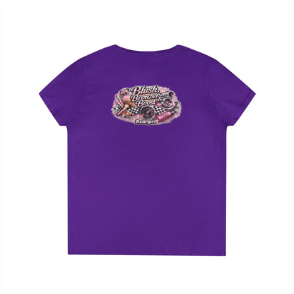 Blush, Bronzer & Boost V-Neck Tee