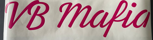 VB Mafia Script Decal (small)