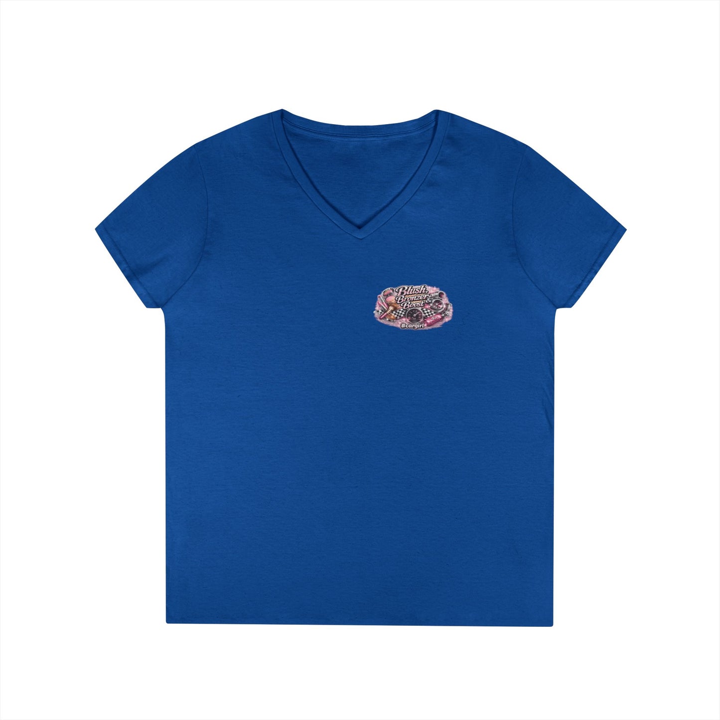 Blush, Bronzer & Boost V-Neck Tee