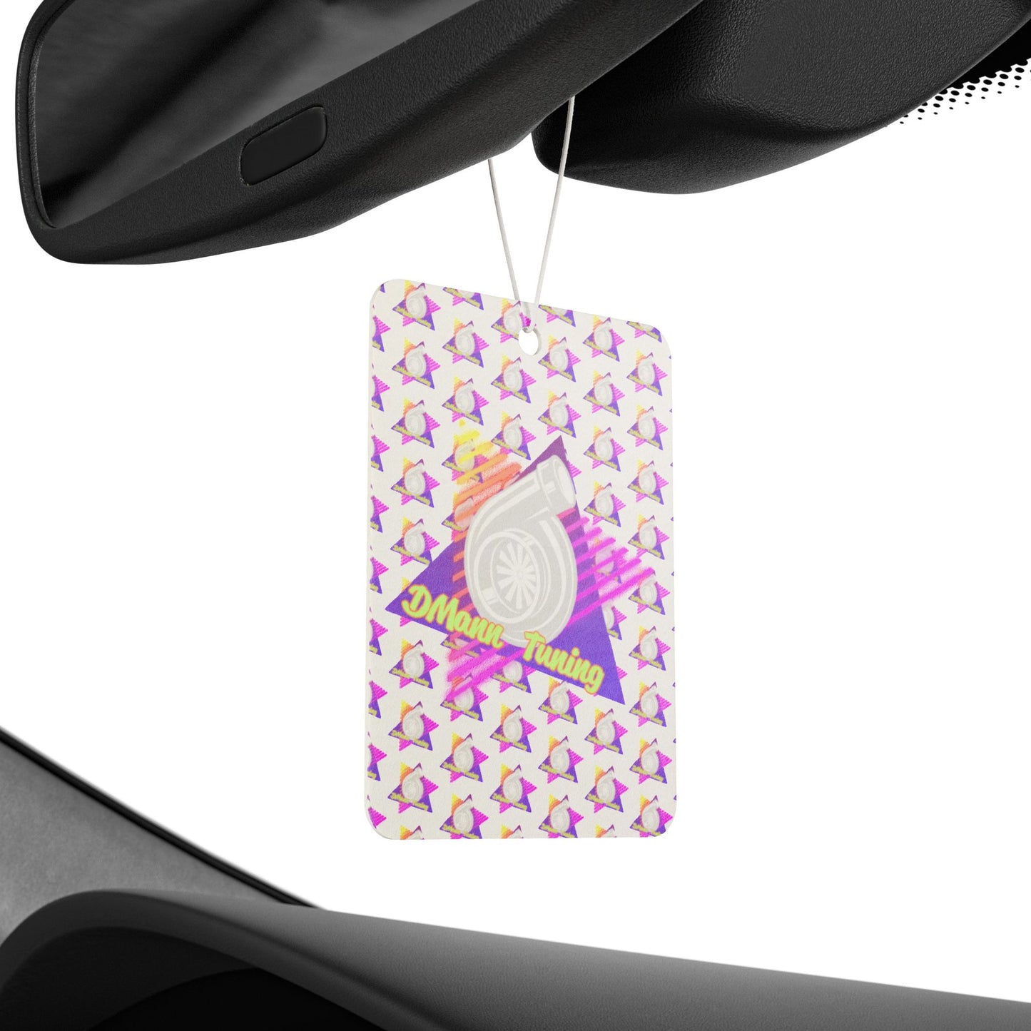 Dmann Tuning - Retro Style Logo Car Air Freshener