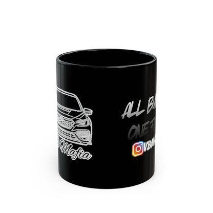 VBMafia Black Mug — “All Builds One Family”