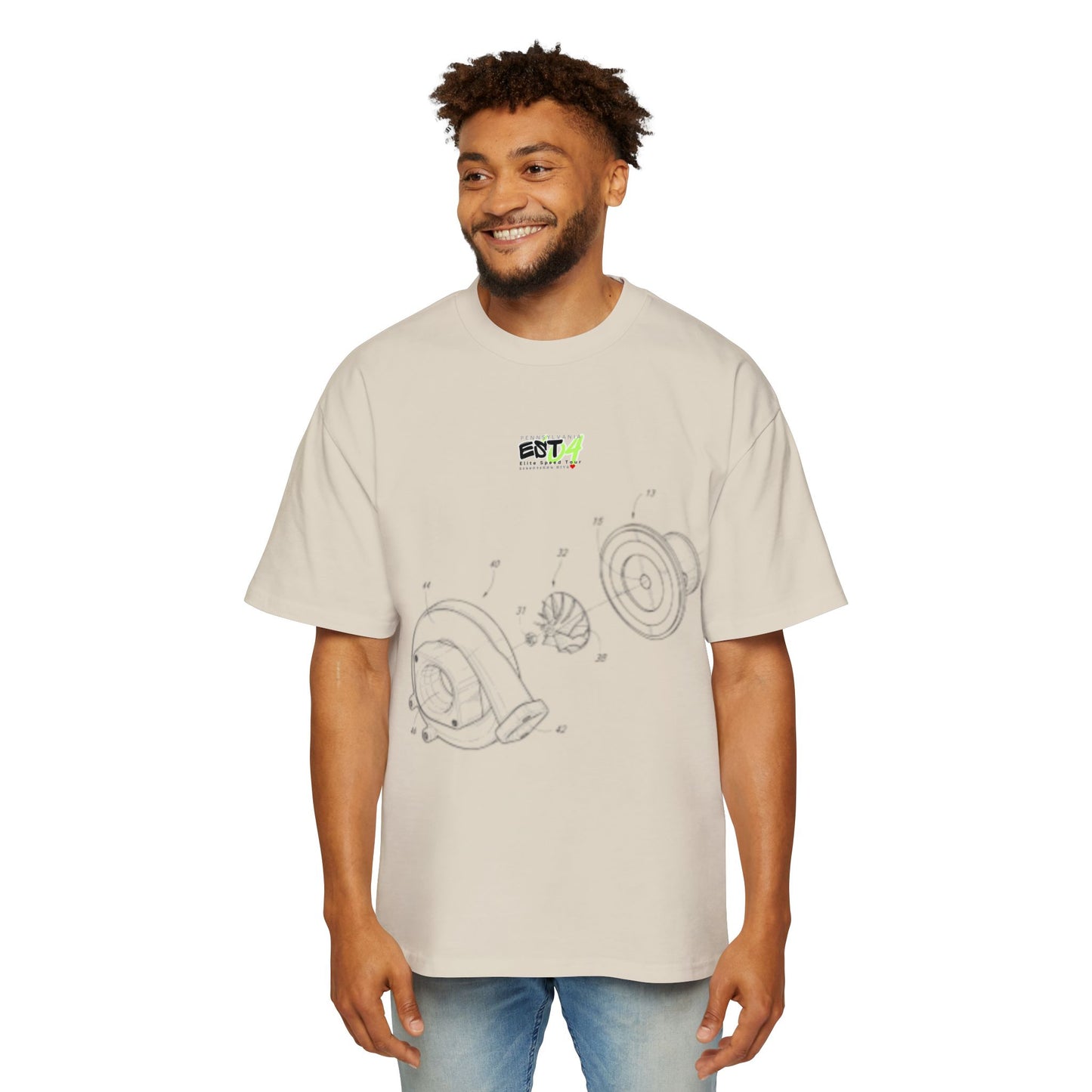 Men's Heavy Oversized ESTPA