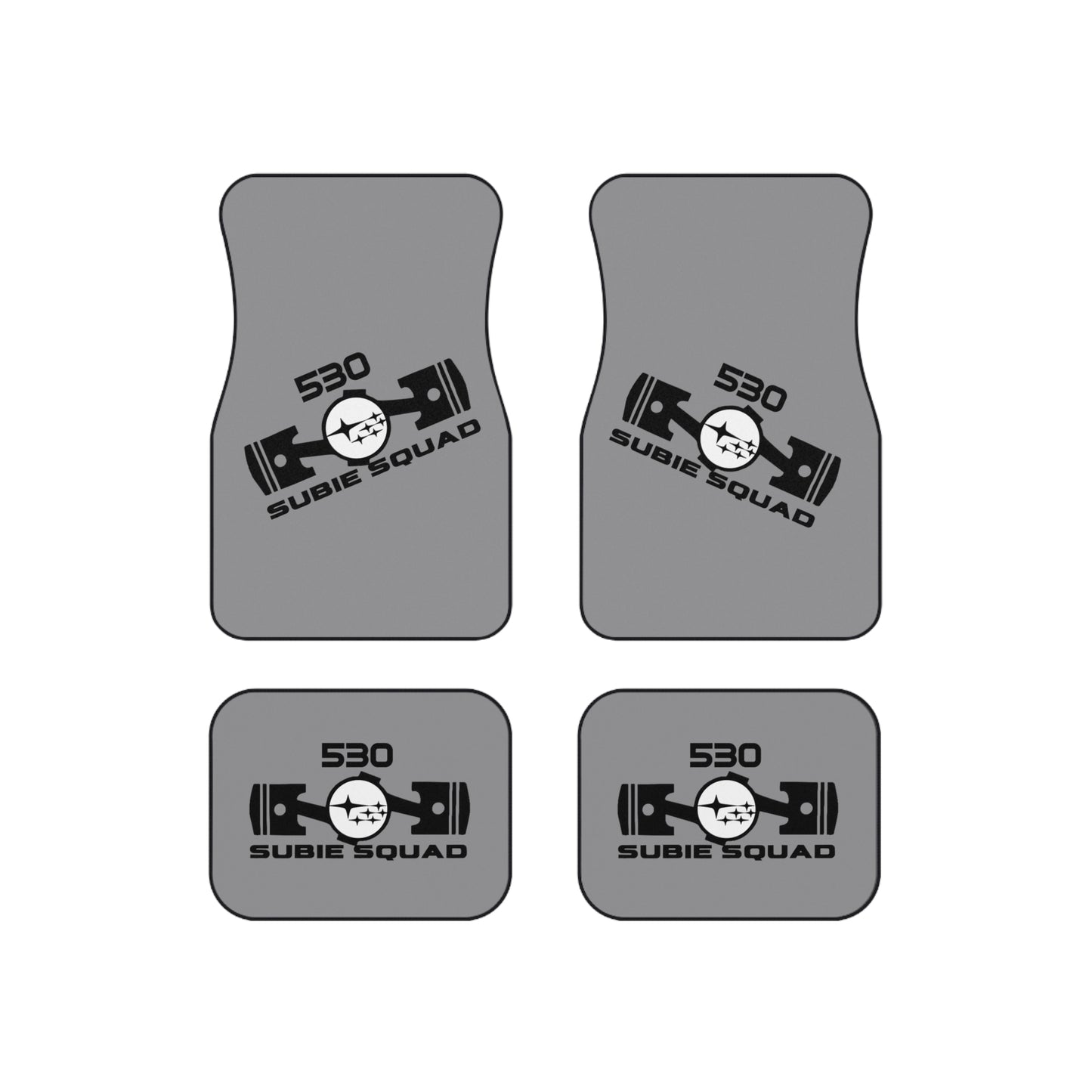 Subie Squad 530 Car Mats (Set of 4/ Universal)