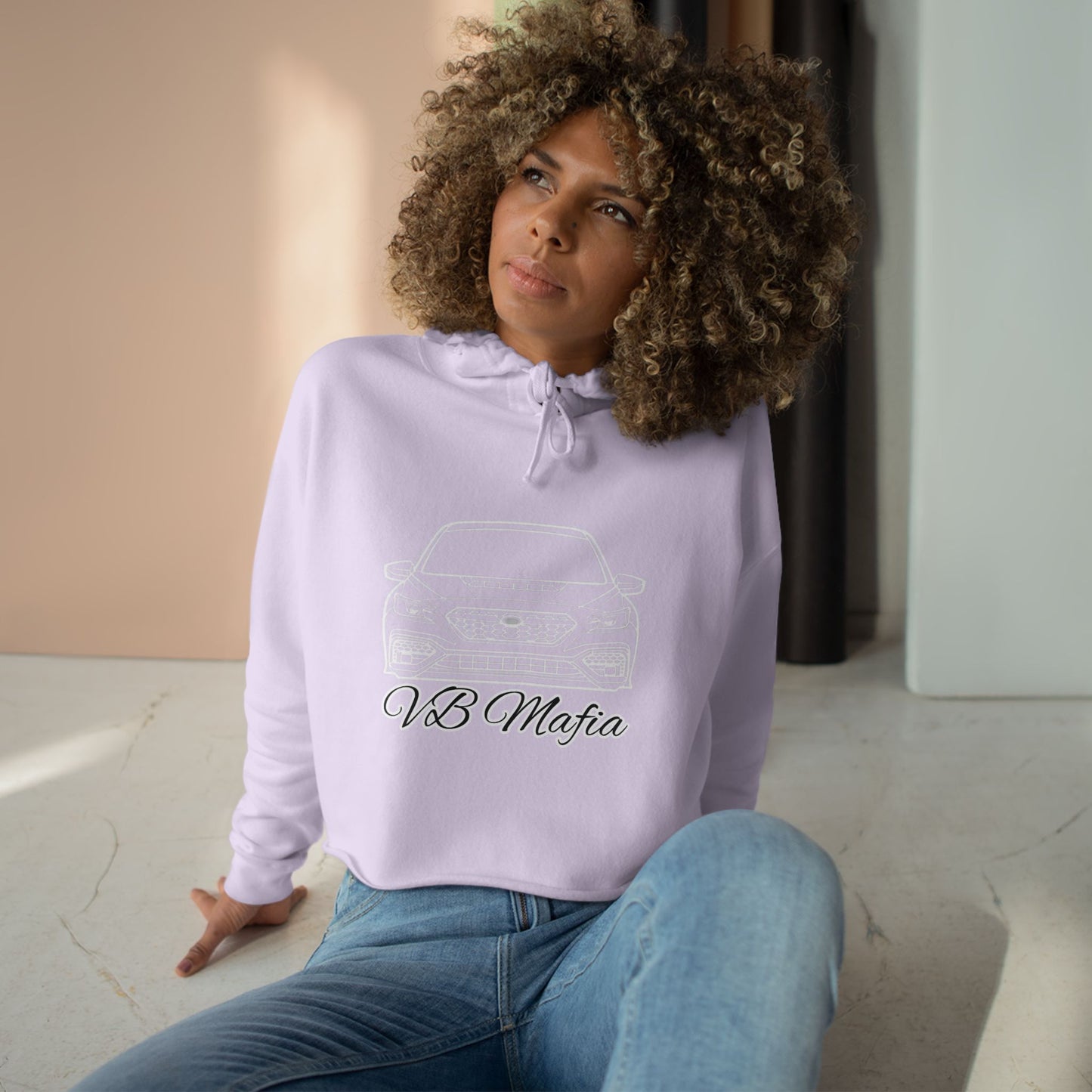 VBMafia Cropped Hoodie —  "All Builds One Family"