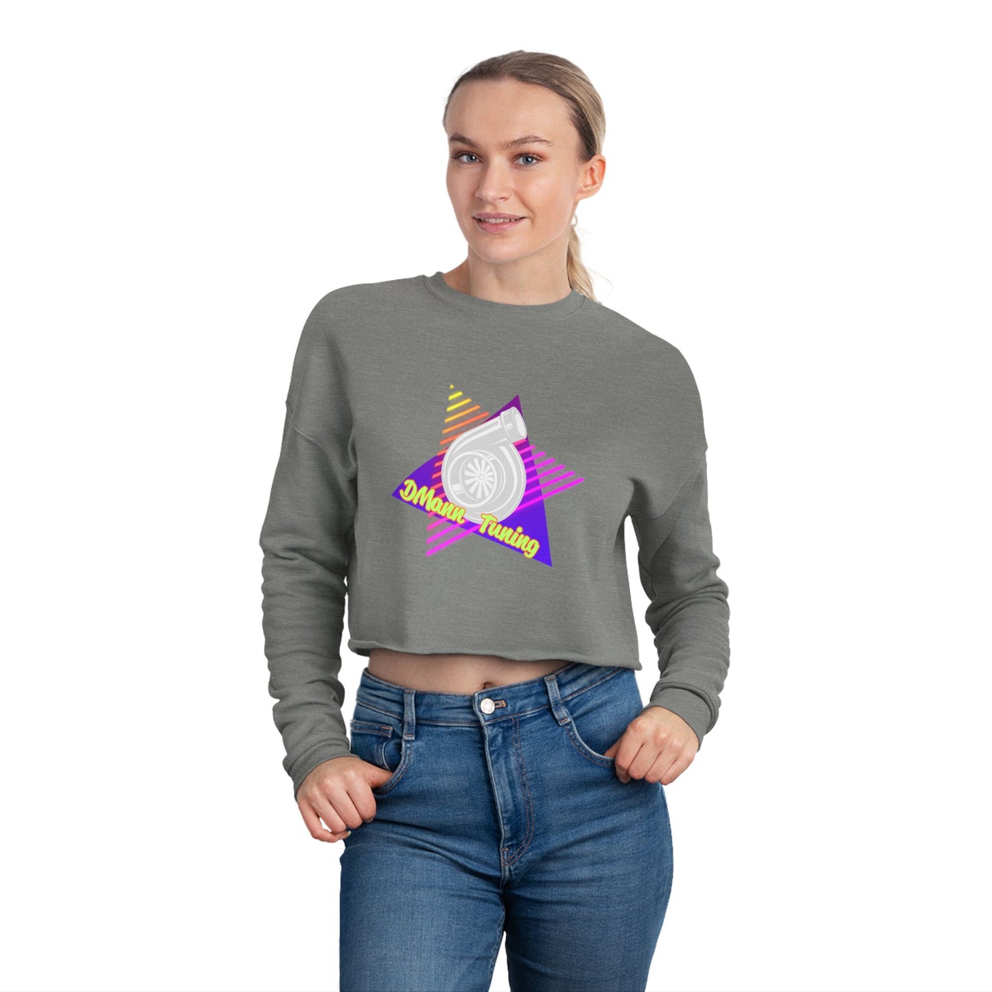 Cropped Womens DMann Tuning Sweatshirt