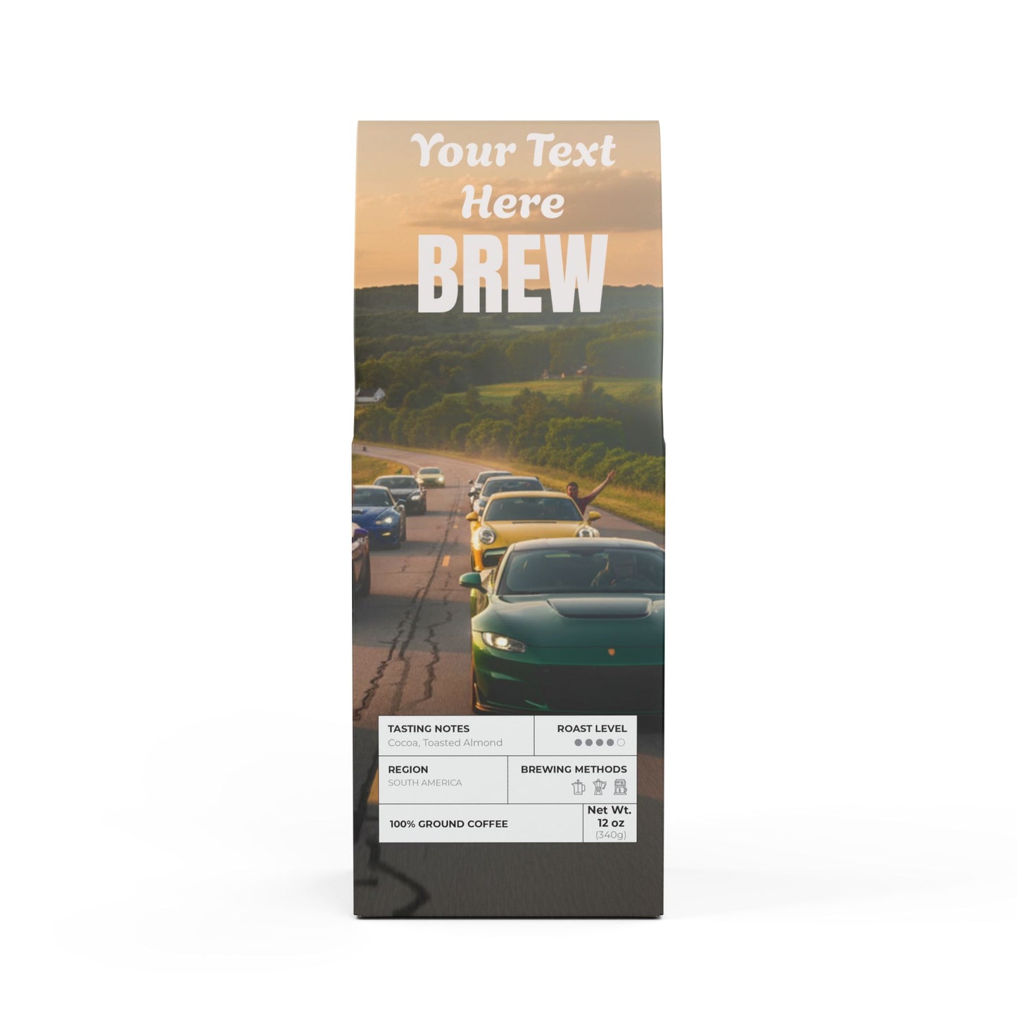 Driver Series Custom Coffee (Medium-Dark Roast)