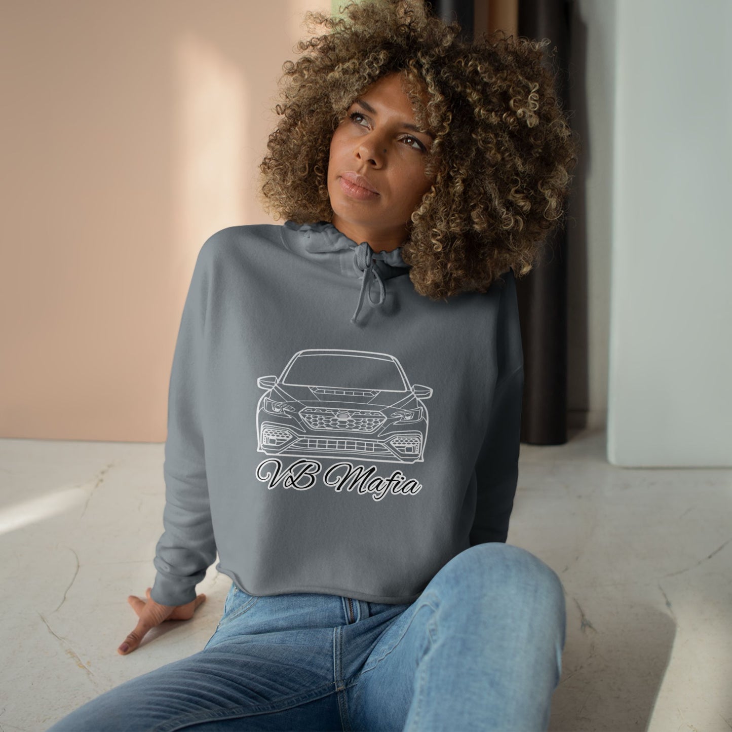 VBMafia Cropped Hoodie —  "All Builds One Family"