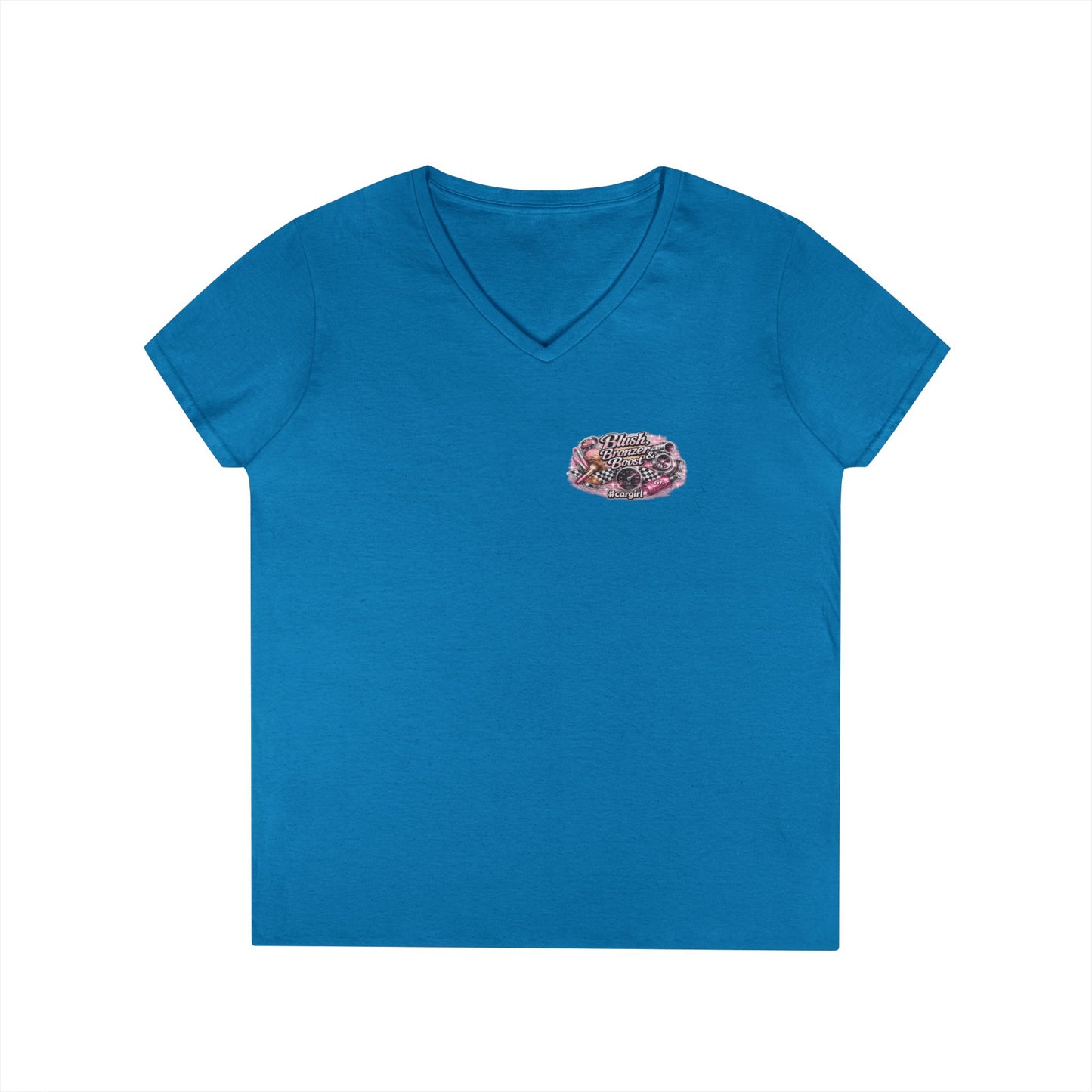 Blush, Bronzer & Boost V-Neck Tee