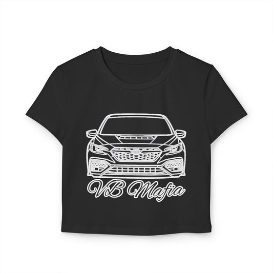 VBMafia — Women's Baby Tee "All Builds One Family"