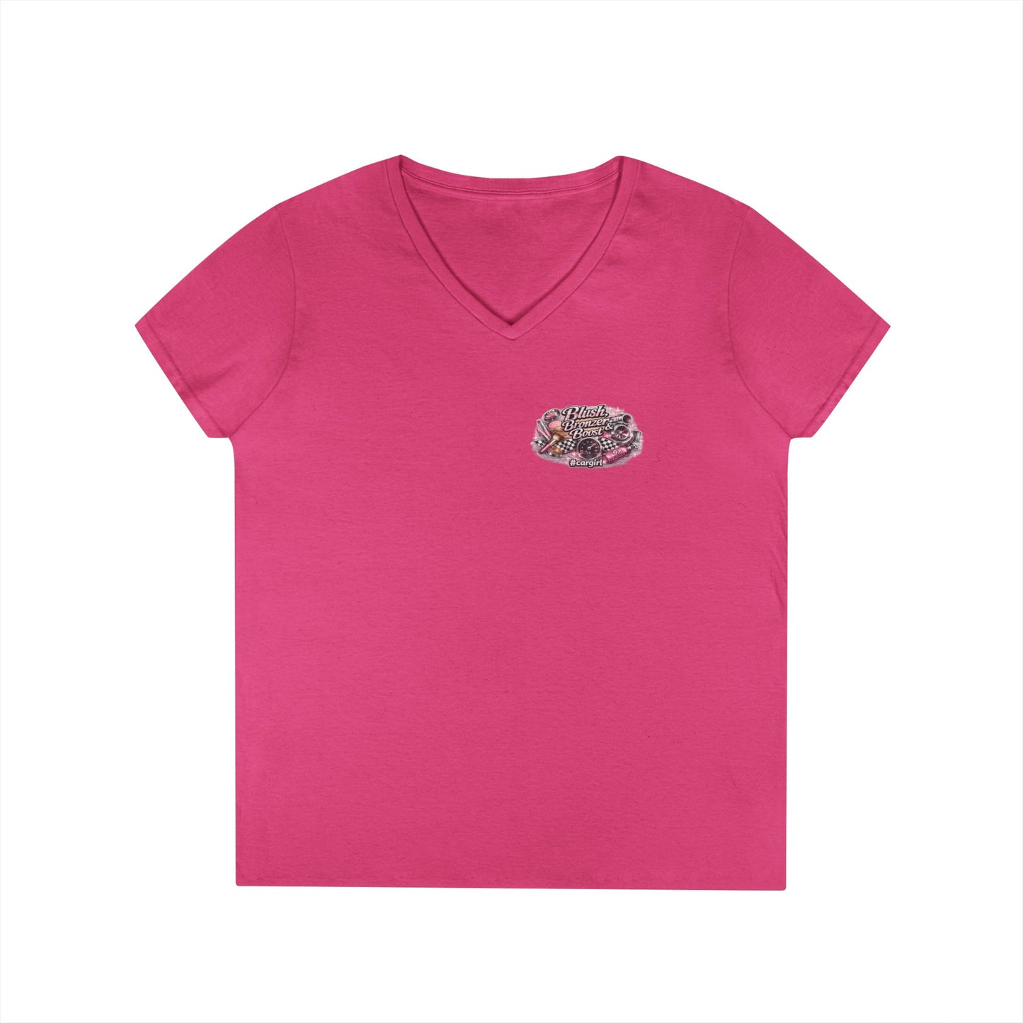 Blush, Bronzer & Boost V-Neck Tee