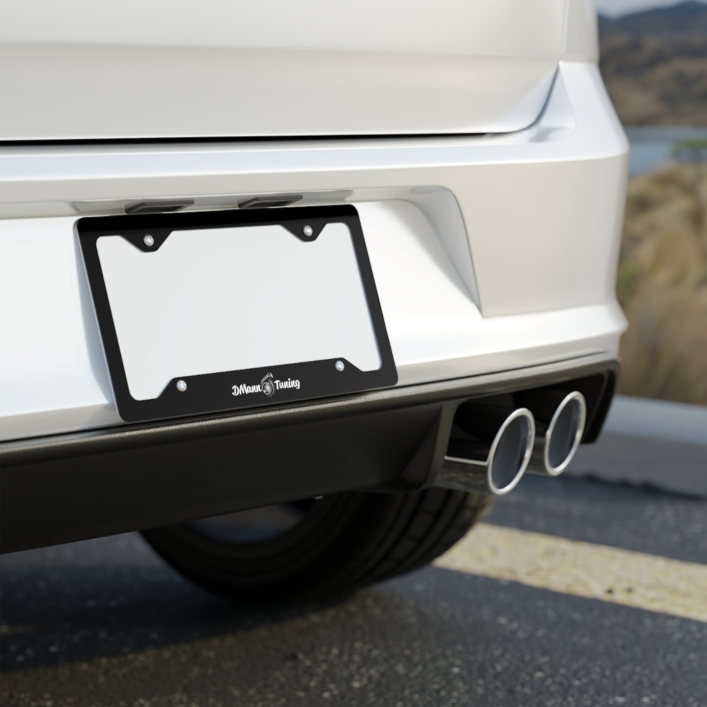 DMann Tuning - Metal License Plate Frame