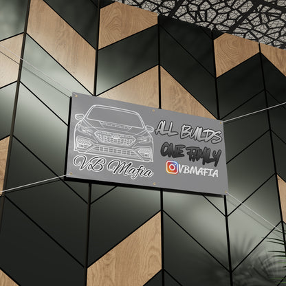 VB Mafia Banner — "All Builds One Family"