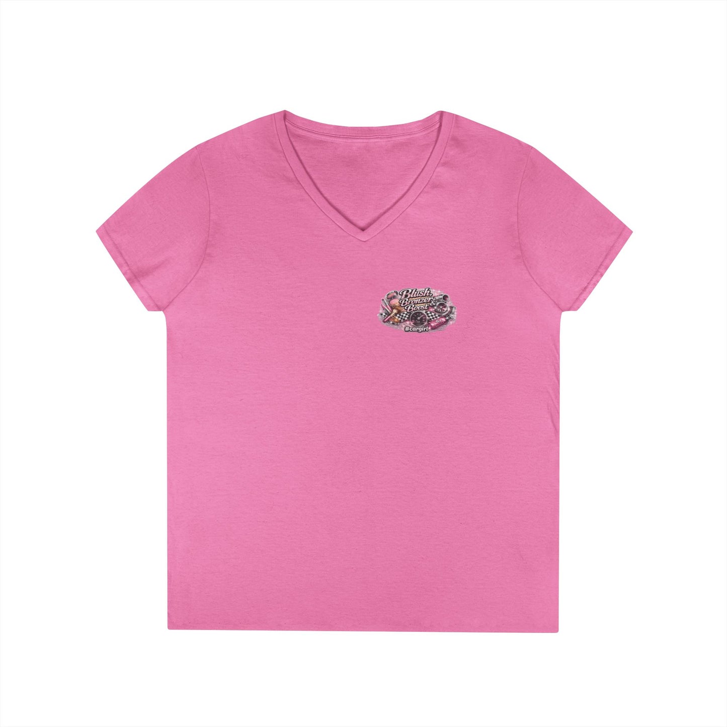 Blush, Bronzer & Boost V-Neck Tee