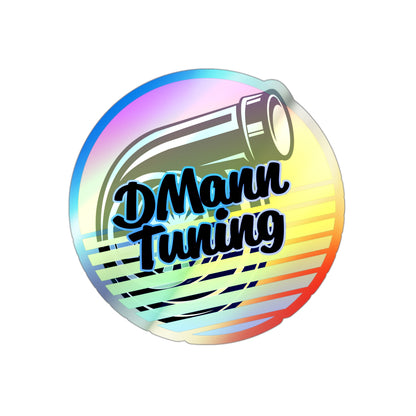 DMann Tuning - Sunset Holographic Die-Cut Sticker