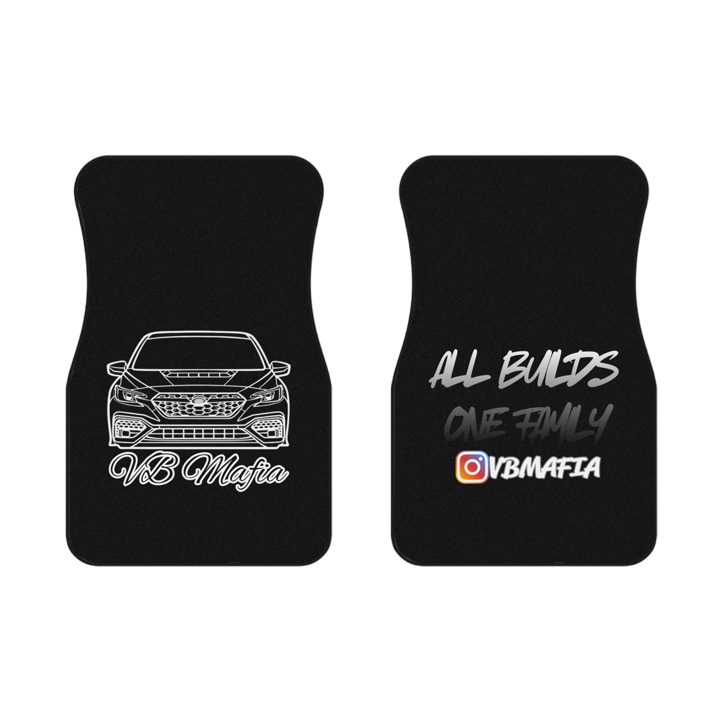 VBMafia - Front Floor Mats  "All Builds One Family"