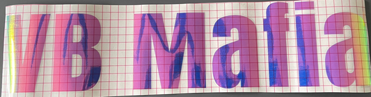VB Mafia Windshield Banner